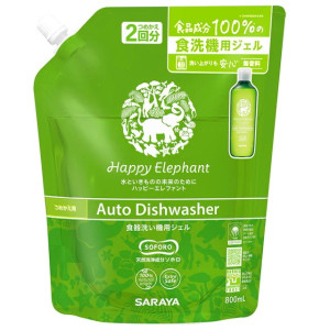 Saraya Happy Elephant Nõudepesumasinas kasutatav pesuvahend, täide 800ml