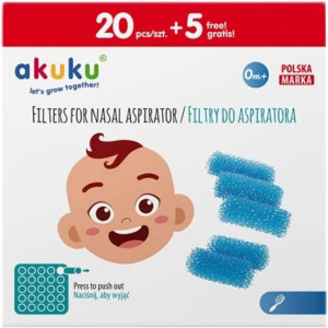 Akuku A0037 Filtrid aspiraatorile 25tk