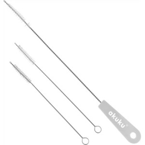 Akuku A0344 Joogikõrte puhastusharjade komplekt