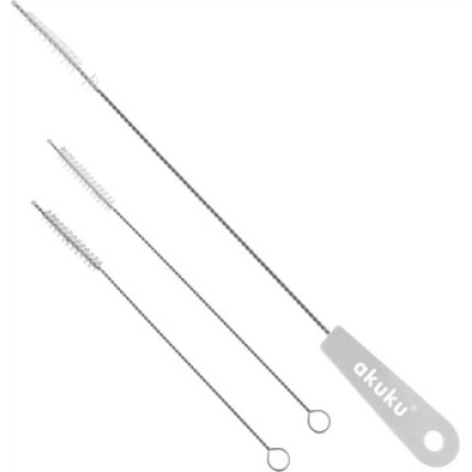 Akuku A0344 Joogikõrte puhastusharjade komplekt