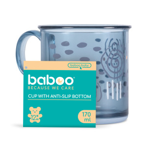 Baboo libisemisvastase põhjaga joogitops 170ml