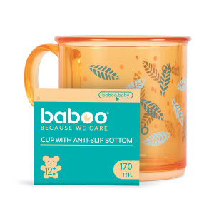 Baboo libisemisvastase põhjaga joogitops 170ml