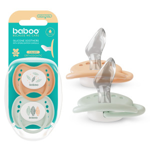 Baboo Ortodontiline lutt 0–6 kuud 2tk
