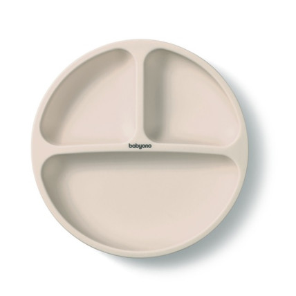 Babyono 1482/04 Silikoonist taldrik iminapaga