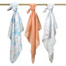 BabyOno 348/07 Musliinist linade komplekt