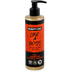 Beauty Jar LIKE A BOSS - 2 in 1 energeetiline duššigeel & šampoon 250ml