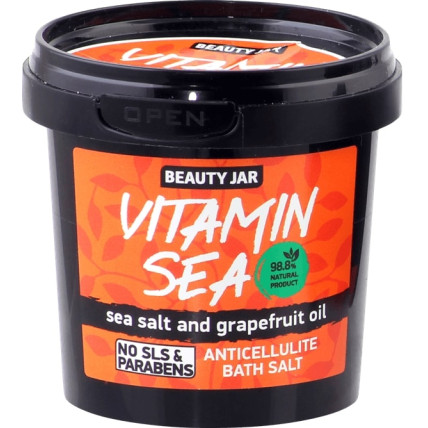 Beauty Jar "Vitamin sea»- tselluliidivastane vannisool 200g