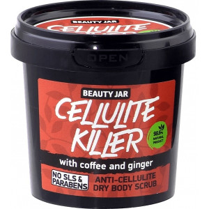 Beauty Jar ''Cellulite killer"- tselluliidivastane kuiv kehakoorija 150g
