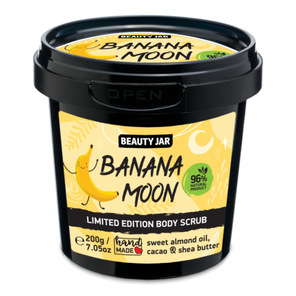Beauty Jar Banana Moon kehakoorija 200g