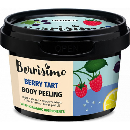 Beauty Jar Berrisimo Berry Tart kehakoorija 350g 