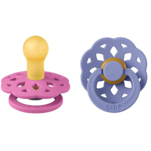  Bibs Boheme lutt 100% naturaalsest kautšukist lastele vanuses 0-6 kuud (2 tk/pk)