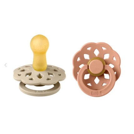 Bibs Boheme lutt 100% naturaalsest kautšukist lastele vanuses 6-18 kuud (2 tk/pk)