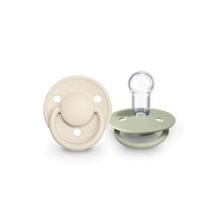 Bibs De Lux silikoonist lutt lastele vanuses 0-36 kuud (2 tk/pk)