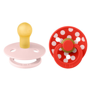 BIBS Studio Colour Looduslikust kautšukist lutt 0-6k 2tk