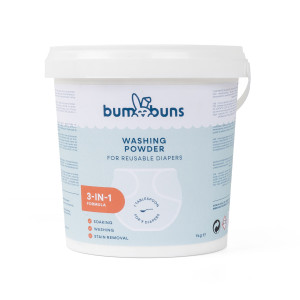 BumBuns Pesupulber korduvkasutatavate mähkmete jaoks 1kg
