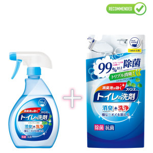 Daiichi FUNS WC-puhastussprei 380ml + täitepakend 330ml