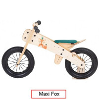 Dip Dap Maxi FOX Puidust jooksuratas 3 kuni 6 aastat