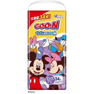 Goo.N Plus Disney Püksmähkmed BIG 13–28 kg 34tk