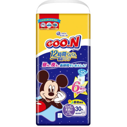 Goo.N Plus Disney püksmähkmed SUPER BIG 13–28 kg 30tk