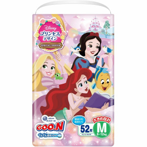 Goo.N Plus Princess Püksmähkmed M 6–12 kg 52tk