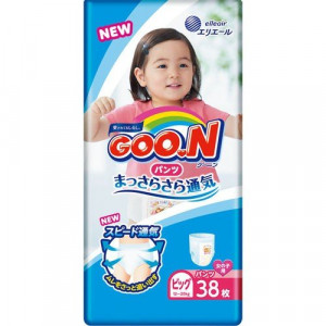 Püksmähkmed Goo.N PBL girl 12-20 kg 38tk