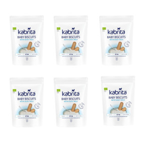 Kabrita Küpsised lastele vanuses 6+ kuud 115g x 6