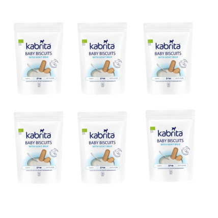 Kabrita Küpsised lastele vanuses 6+ kuud 115g x 6