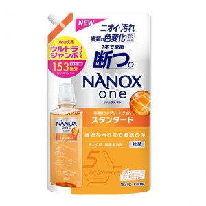 Lion Nanox One Pesugeel raskesti eemaldatava mustuse vastu, täide 1530g