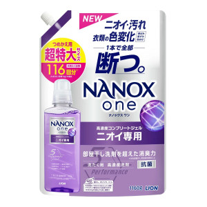 Lion Nanox One Vedel pesupesemisvahend täitepakend 1160g