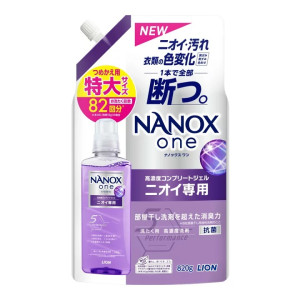 Lion Nanox One Vedel pesupesemisvahend täitepakend 820g