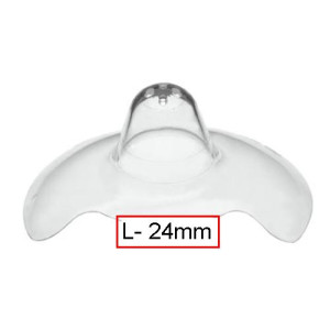Medela Contact silikoonist nibukaitsmed suuruses L (24mm) 