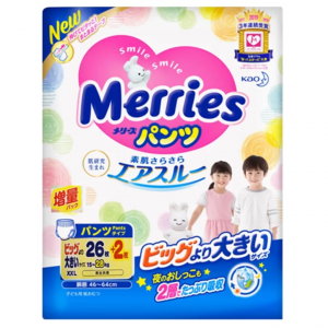 Püksmähkmed Merries XXL 15-28kg