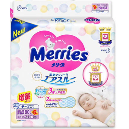 Merries Mähkmed NB 0-5kg 96tk