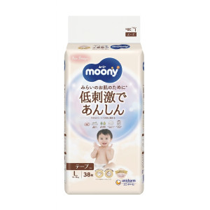 Moony Natural Mähkmed L 9-14kg 38tk