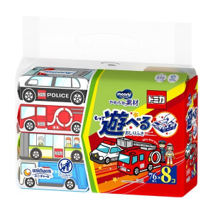 Moony Niisked salvrätikud 76 tk × 8 pakki