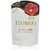 Taastav šampoon Damage Care Shampoo TSUBAKI, Shiseido, täitepudel 345ml
