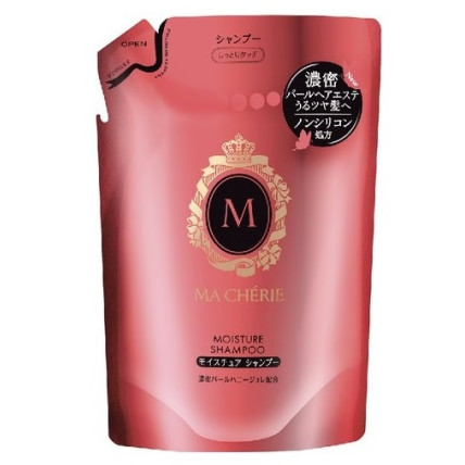 Shiseido MA CHERIE Niisutav šampoon lillelise ja puuviljase lõhnaga, täide 380ml