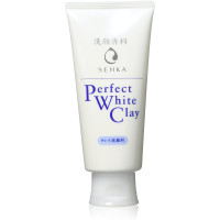 Shiseido Senka Perfect White Clay näopuhastusvaht valge saviga 120g