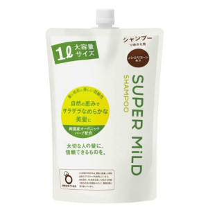 Shiseido Super Mild Taimelõhnaline šampoon, täide 1000ml