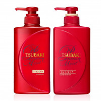 Shiseido Tsubaki Moist niisutav šampoon 490ml+Shiseido Tsubaki Moist niisutav palsam 490ml