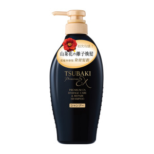 Shiseido Tsubaki Premium EX Taastav šampoon kahjustatud juustele 450ml