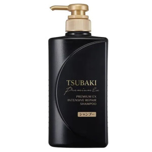 Shiseido Tsubaki Premium EX Taastav šampoon kahjustatud juustele 490ml