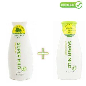 Shiseido Super Mild Taimelõhnaline šampoon ja palsam 220ml