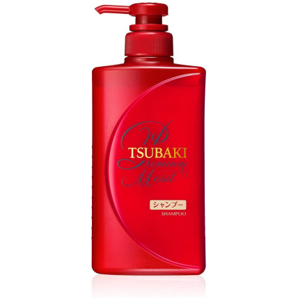 Shiseido Tsubaki Moist niisutav šampoon kamelliaõliga 490ml