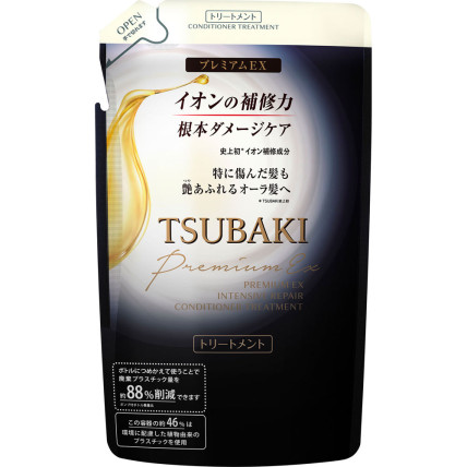 Shiseido Tsubaki Premium EX taastav palsam-mask kahjustatud juustele, täide 363ml
