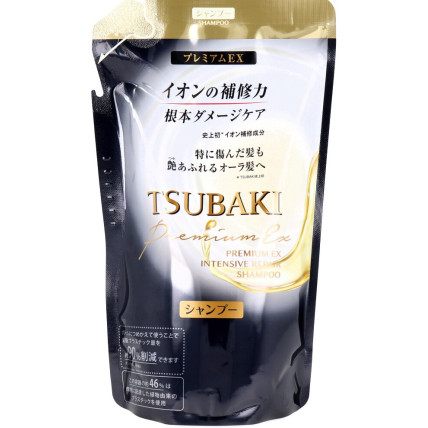 Shiseido Tsubaki Premium EX Taastav šampoon kahjustatud juustele, täide 363ml