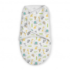 Summer Infant 556467 SwaddleMe puuvillane lina mugava une mähkimise jaoks, lastele kaaluga 3.2 kg kuni 6.4 kg