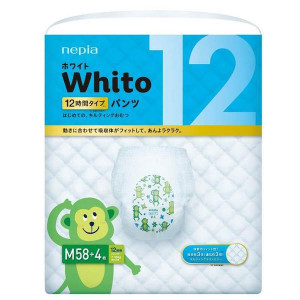 Püksmähkmed Whito PM 7-10kg 12h, 62tk