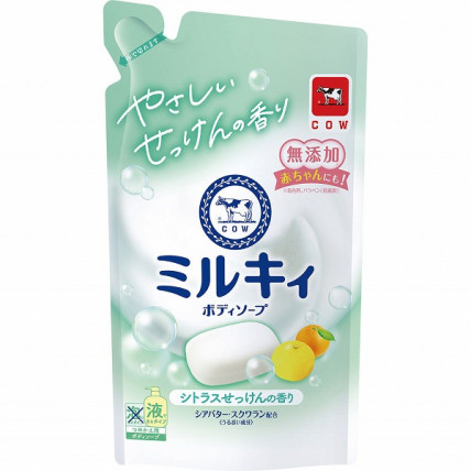 Cow Milky vedel kehaseep täitepakend 360ml
