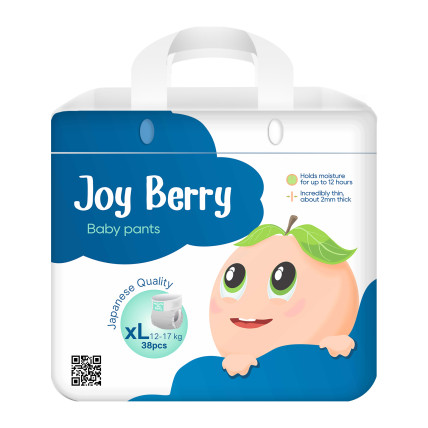 JoyBerry Püksmähkmed PXL 12–17kg 38tk